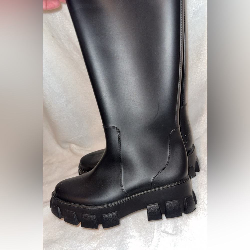 ASOS Black Rainboots Boots
